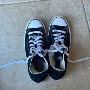 Black High Top Converse